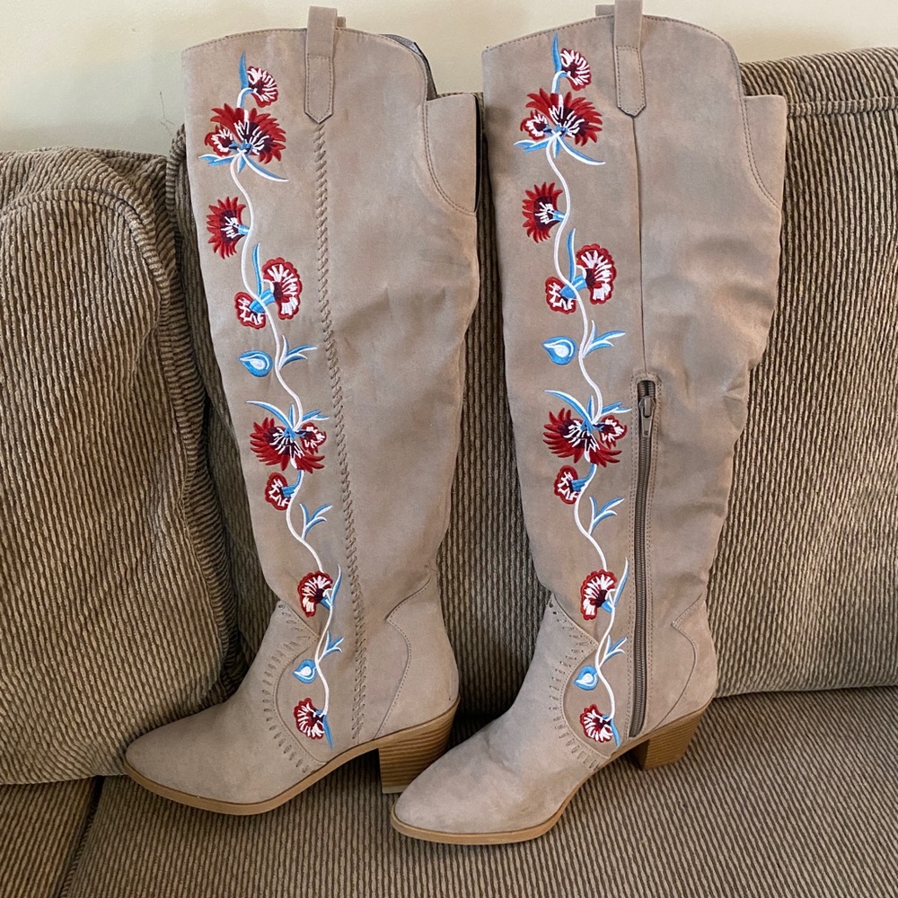 Over the knee boots